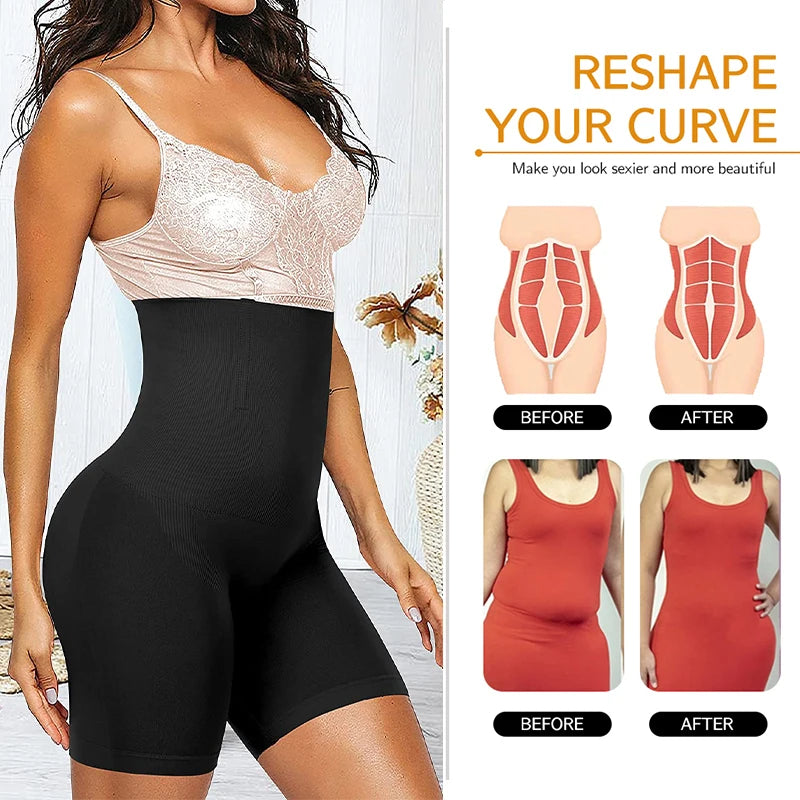 Women High Waist Shorts Body Shaper