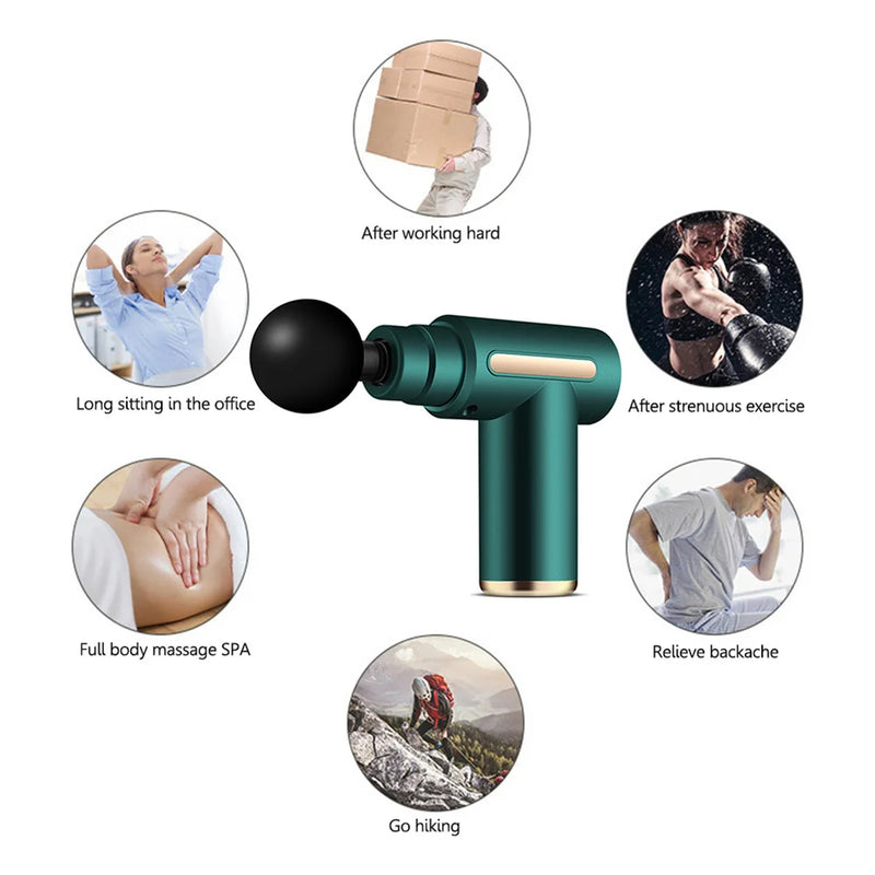 Portable Fascia Vibration Massage Gun